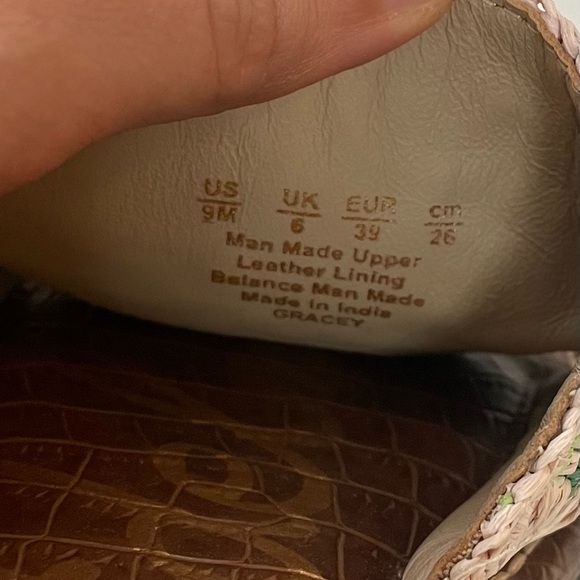 Sam Edelman Women's Gracey Flat Sandal Summer Multi Size 9 - Picture 6 of 7